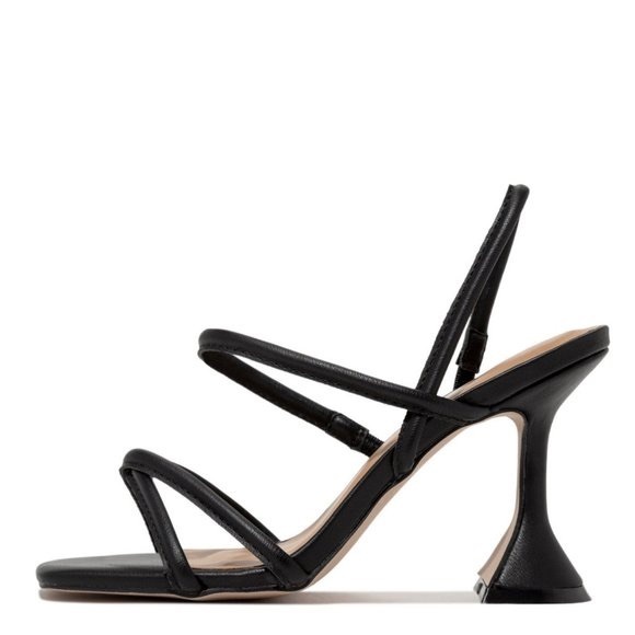 NEW!! Slip On Criss Cross Comfortable Spool Heel - Picture 6 of 6